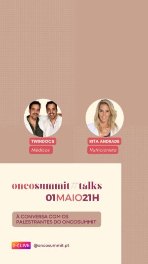 Rita Andrade Instagram - Live hoje às 21h 🤍

www.oncosummit.pt