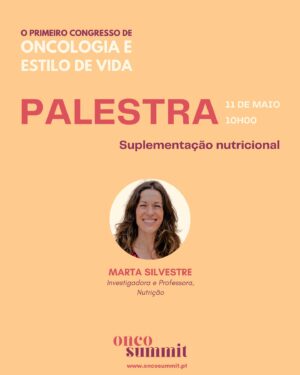 Rita Andrade Instagram - A @ritaandrademindeat será apresentadora no OncoSummit 🙌🏼✨ 

Uma das mesas que irá apresentar é a de nutrição em oncologia, com 4 imperdíveis palestras:
👉🏼Avaliação nutricional em oncologia 
👉🏼Composição corporal em oncologia 
👉🏼Suplementação nutricional 
👉🏼O papel do ómega 3

Não vai querer perder estes 3 dias incríveis 🤩

10, 11 e 12 de maio de 2024 | Lisboa

Mais informações e inscrições em www.oncosummit.pt 🤍