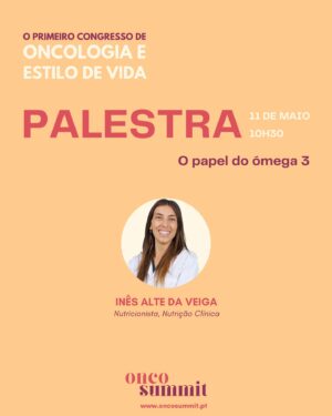 Rita Andrade Instagram - A @ritaandrademindeat será apresentadora no OncoSummit 🙌🏼✨ 

Uma das mesas que irá apresentar é a de nutrição em oncologia, com 4 imperdíveis palestras:
👉🏼Avaliação nutricional em oncologia 
👉🏼Composição corporal em oncologia 
👉🏼Suplementação nutricional 
👉🏼O papel do ómega 3

Não vai querer perder estes 3 dias incríveis 🤩

10, 11 e 12 de maio de 2024 | Lisboa

Mais informações e inscrições em www.oncosummit.pt 🤍