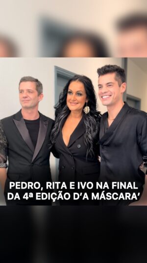 Rita Guerra Instagram - @pedrograngeroficial @ritaguerraoficial e @ivo__lucas foram os grandes vencedores das edições anteriores d’A Máscara’ e vão estar connosco hoje à noite! 🤩

Quem, aí desse lado, também mal pode esperar pela grande final da 4ª edição do programa mais misterioso da televisão portuguesa? 😌

#sic #amascara #quartaedicao #novatemporada #apresentador #investigadores #misterio #musica #revelacao