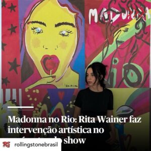 Rita Wainer Instagram - @rollingstonebrasil ♥️ LOVE

@bonustrack.live ❤️
@madonna ❤️