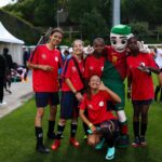 Rita Ferro Rodrigues Instagram – 1500 raparigas vindas de todo o país para jogar futebol ! É sempre um dia mágico na Cidade  e este ano, entre os jogos, estão a aprender mais sobre violência de género, como prevenir, como identificar , como ajudar, como denunciar. Jogadoras , arbitras , treinador@s, técnic@s, tod@s junt@s através do futebol a combater a violência de género. 
#goalscore @apav_online @uefa_official @europeancommission @portugal 
#fpf #futebol #mulheres#igualdade