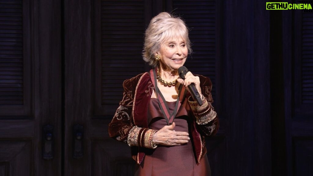 Rita Moreno Instagram - Sharing my acceptance speech from June 11th when I was honored with the Lincoln Medal by the Ford's Theatre. During the speech, I spoke about the vivd memory I have in DC at the March on Washington. I decided to share this today, a day after Juneteenth as we must continue to honor and respect eachother everyday, not just a single day. We've come so far and yet have so far to go... Remember, like Lincoln, Kennedy and King, we're all dreamers. Thank you Tony Kushner for presenting to me and thank you Ford's Theatre for bestowing me with this great honor.