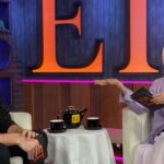 Rita Moreno Instagram - Tune-In Alert: Tonight on @entertainmenttonight's 'Spill The E-Tea', check out moi with one of my favorite peeps, my oldest grandson @justinfish26. Check Your Local Listings. Happy Mothers Day! #veryproudgrandma Check out @sholdr.limited, while you’re at it!