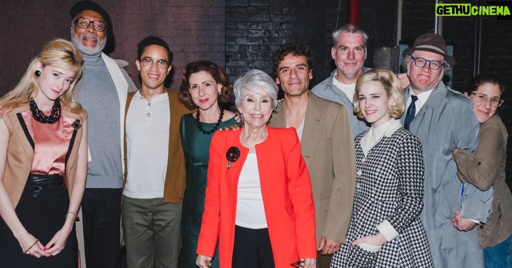 Rita Moreno Instagram - Hey everybody, last night I saw @thesignonbway on Broadway and it was outstanding! With powerful performances from Oscar Isaac and Rachel Brosnahan leading a wonderful supporting cast. This show exemplifies what Broadway can be and feels so timely even though it was written in the 60's! DO NOT MISS IT!