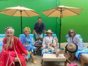 Rita Moreno Instagram - Just wrapped shooting #80forBrady with my gal pals, @lilytomlinofflcial, @janefonda and #SallyField #GirlPower...and these two guys, @tombrady and director @kylemarvin!!

@paramountpics 
@endeavorcontent
