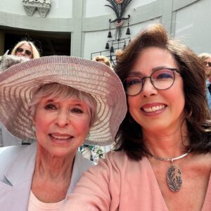 Rita Moreno Instagram - Congratulations to my friend and co-star on her honor!!!