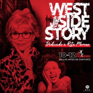 Rita Moreno Instagram - Muy emocionada por esta producción! Hasta pronto Puerto Rico!

#WestSideStory #BasEntertainment.