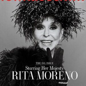 Rita Moreno Instagram - "Rita Moreno is Just Getting Started" ... AND I'M NOT GOING ANYWHERE!

What a great piece this is and what a great shoot this was. Had a blast with @townandcountrymag's writer @erikmaza and photographer @ruvenafanador.

And to the crew:
Editor in Chief – Stellene Volandes @stellenevolandes 
Stylist – Bernat Buscato @bernatbuscato 
Hair – Serena Radaelli @serenaradaelli 
Makeup – Natalie Giraldo @natygiraldo_makeup 

You all did splendid cause damn, I look good!