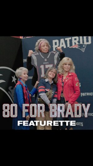 Rita Moreno Instagram - Just four friends crazy for football. 🏈 Join Lily Tomlin, Jane Fonda, Sally Field and me on the adventure of a lifetime and see @80ForBrady in theatres February 3. #80ForBrady