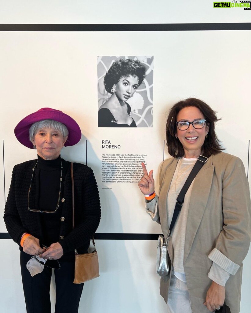 Rita Moreno Instagram - Finally got a chance to visit my gown and everything else beautiful at the @academymuseum. The museum is spectacular, a must visit!!!