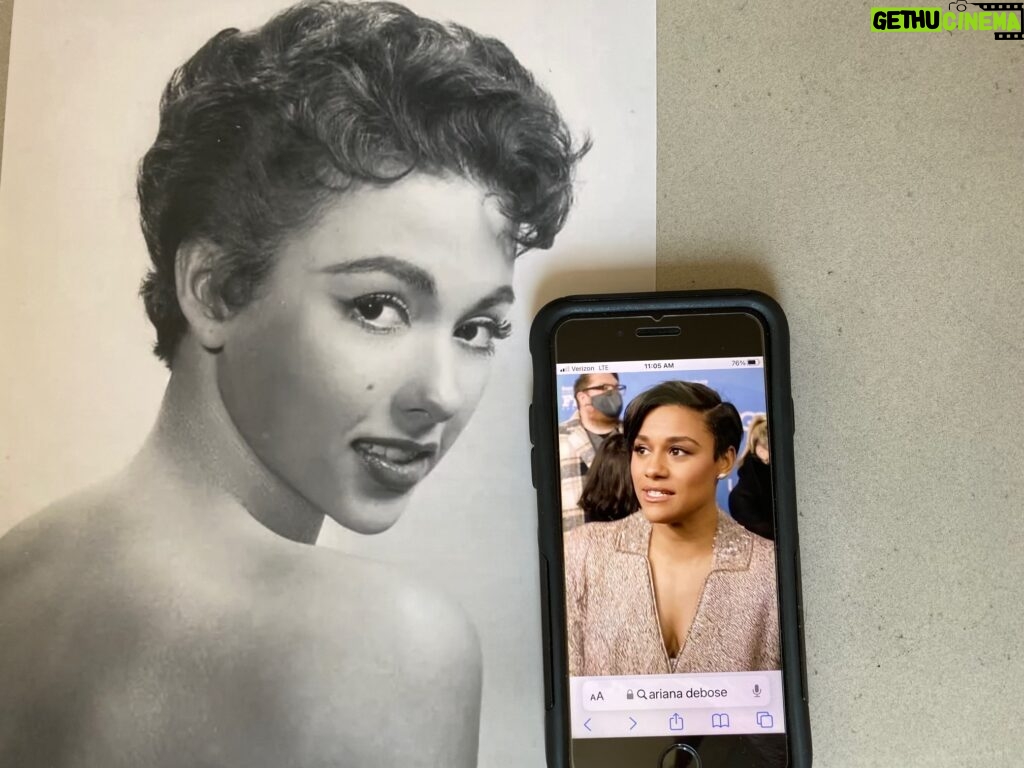 Rita Moreno Instagram - Hey, you all! Can you believe one of these people is Rita Moreno and the other is @arianadebose?! A fan sent me this photo and I cannot resist publishing it just to show you how sometimes people are simply destined to be in each others lives no matter what!