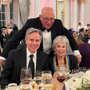 Rita Moreno Instagram - Great to be in D.C. with some new and old friends this weekend celebrating the 2023 Kennedy Center honorees!