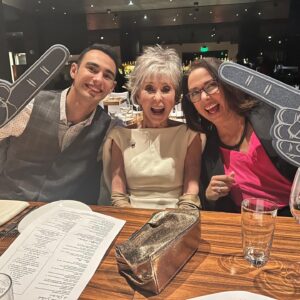 Rita Moreno Instagram - @80forbrady shenanigans with some of my favorite people. What a night!  #80forBrady
