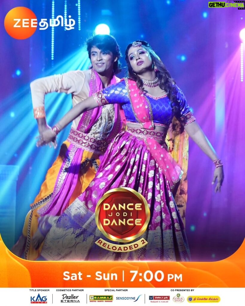 Riya Vishwanathan Instagram - 😍😍😍...!!! Dance Jodi Dance Reloaded 2 | பக்தி தாண்டவம் Round | Sat and Sun 7PM. #DanceJodiDanceReloaded2 #DanceJodiDance #DJD #Guru #RiyaVishwanathan #ZeeTamil