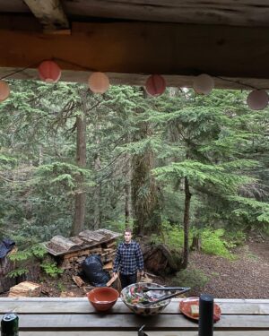 Roan Curtis Instagram - Cabin coming out of hibernation, we are nature girls again 🐿️