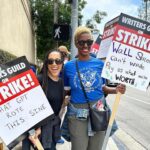 Robin Thede Instagram - I can’t believe it’s been a year. Sending strength to all my fellow union members! #FBF
