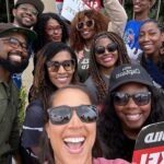 Robin Thede Instagram - I can’t believe it’s been a year. Sending strength to all my fellow union members! #FBF
