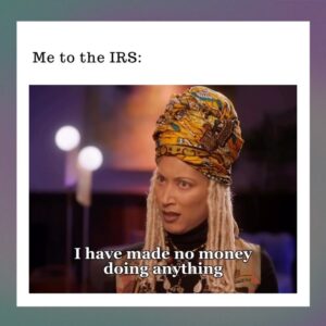 Robin Thede Instagram - Happy #TaxDay! 💰