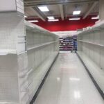 Robin Tunney Instagram - Me shopping in the toilet paper aisle 20 minutes after Target opened this morning. I really hope the hoarders are being selfish and not prepared. I was able to procure 10 menthol scented boxes of tissue which will burn but get the job done.