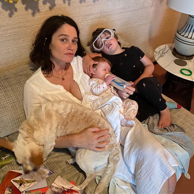 Robin Tunney Instagram - Everybody wants a piece of me in this house.