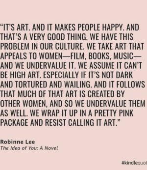 Robinne Lee Instagram - It was a huge honor to have been asked to write a piece for TIME Magazine about “The Idea Of You” and how we dismiss women’s art. The link is in my bio.

@time #TheIdeaOfYou #author #womensart