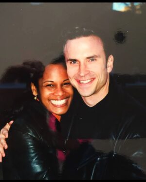 Robinne Lee Instagram - 24 years ago today, my #1 man crush asked me to marry him in the very spot where we’d first met in college. Naturally, I said ‘yes.’ 

Happy Proposal Anniversary, Eric Hayes!! I fall more in love with you every day. ❤️

#mancrushmonday #happygotchaday #Hayes