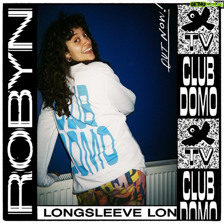 Robyn Instagram - Dope new Club DOMO long-sleeve tshirts designed by @braulioamado are now on sale at robyn.com.       Merry Breakfast everybody! #clubDOMO