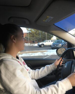 Robyn Brown Instagram - Joy is having a kid who can drive so you can shop for Christmas online and visit without stressing about driving!  Hehe!  #ilovebeingamom #sheisagooddriver #qualitytime #letstalkboys #awonderfullife