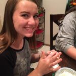 Robyn Brown Instagram - Decorating Christmas sugar cookies, eating super nachos, watching Christmas movies, drinking cocoa, and being together is what we do as a family the Saturday after Thanksgiving. #familychristmastraditions #sugarsprinklesonthefloor #loudandfun #christmascookies #christmasisrightaroundthecorner