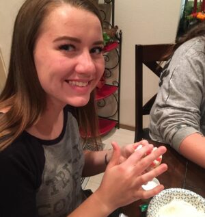 Robyn Brown Instagram - Decorating Christmas sugar cookies, eating super nachos, watching Christmas movies, drinking cocoa, and being together is what we do as a family the Saturday after Thanksgiving.  #familychristmastraditions #sugarsprinklesonthefloor #loudandfun #christmascookies #christmasisrightaroundthecorner