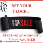 Robyn Brown Instagram - #Repost @mysisterwifescloset with @get_repost ・・・ Black Friday is almost here! Set your clock for Midnight on Thursday, 11/22 for the start of the MSWC Black Friday SALE! Shop: mysisterwifescloset.com #greatgiftsgreatsales #amazingjewelry #sterlingsilverjewelry #goldjewelry #uniquegifts #blackfriday2018