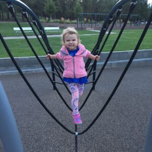 Robyn Brown Instagram - Fun at the park with my two babies.  My older kids were out for the evening with friends and so it was just the three of us.  Ari is such a little warrior princess.  She is so fierce and strong but yet so sweet and nurturing too.  Her favorite color is pink and she HAS to wear a skirt or dress everyday but Sol will wrestles her to the ground and she will laugh and say “I am ok. I am ok.” Sol is serious and deep and loves learning.  He wants to build robots one day.  He is so smart!  Every once in a while his more playful side comes out and it is a kick!  He has the best dab I have ever seen. 😘😍 #ilovebeingamommy #awonderfullife  #theyaremyworld