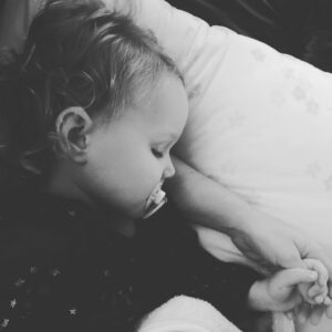 Robyn Brown Instagram - Ari wants to be a big girl so often so I love it that she still wants to hold my hand and cuddle for nap time.  I am grateful when life gives me a minute to take some time to hold her.  #ilovebeingamommy #awonderfullife  #mywarriorprincess #shewillmovemountains