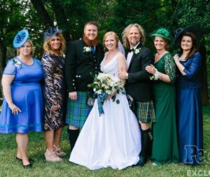 Robyn Brown Instagram - Such a beautiful day!  I love this girl and her guy.  They are so meant for each other.  May God always bless this union.  https://people.com/tv/sister-wives-aspyn-brown-weds-mitch-thompson/  #weddingday #isntshelovely #scottishwedding #hatsarebackinstyle