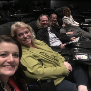 Robyn Brown Instagram - Playing hooky! We may never go home!  #spontaneousmoviedate #sisterwives #theseseatsrock @janellebrown117 @lularoemeribrown @rosecolored6 @kodywinnbrown