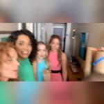 Robyn Lively Instagram – Remember when we almost Power Puffed a series together?? I filmed this video right before our official first scene of the pilot together. Guess you could say we were stoked ;) Would’ve been magical. 
Miss u guys 💚🩵🩷

#powerpuffgirls #bts #soclose 😢