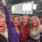 Robyn Lively Instagram - 2023 💜🎉 Some more highlights from the year! 4th and 6th pic is our mom, the fountain of youth in every sense of the word!