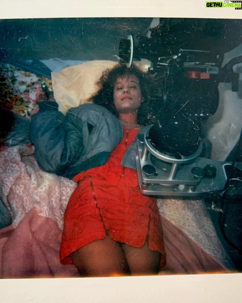 Robyn Lively Instagram - If you know you know 💃🏻The Nike’s are kinda fire btw. So I just realized something cool, the last photo is a “cheat” shot. Can you see the zit cream on my face and the peach pillow? It’s actually the scene in the beginning of the film where my eyes pop open in my bedroom from the dream sequence montage, only we didn’t film that in a bedroom but up on the rooftop in downtown LA the night we filmed the opening dance sequence! So cool right?! It was an extreme close up so you couldn’t see what I was wearing or where we actually were! And that’s how they do it folks! 🎥❤️ PS Michael Jackson look alike is the choreographer for that opening dance. I was obsessed w him! The greatest ever! #fbf cuz I missed #tbt #teenwitch #80s rule #nostalgia