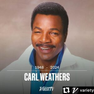 Rochelle Aytes Instagram - I’m so sorry to hear about the passing of Carl Weathers! He directed an episode of Hawaii Five O that I was in a few years back. Such a kind man! May he RIP!! 🙏🏽🙏🏽♥️♥️
Carl Weathers, who starred as Apollo Creed in the first four “Rocky” films opposite Sylvester Stallone, died Tuesday, his manager Matt Luber confirmed to Variety. He was 76. ⁠
⁠