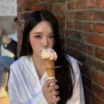 Roh Ji-sun Instagram – life is better with 🍦🍦🍦