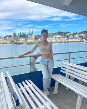 Roksana Janiszewska Instagram - The dreamiest place in the world, Switzerland. 🇨🇭🐮🏔️ Here’s a dump of our first few days here before we get MARRIED! Eeeeek 💒👰🏻‍♀️💍