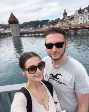 Roksana Janiszewska Instagram - The dreamiest place in the world, Switzerland. 🇨🇭🐮🏔️ Here’s a dump of our first few days here before we get MARRIED! Eeeeek 💒👰🏻‍♀️💍