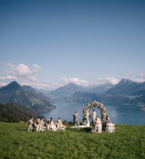 Roksana Janiszewska Instagram - Still can’t believe how beautiful our special day was ❤️ here’s a few more wedding photos with LOADS more to come yet! 😅 The second photo is of our juniper bonsai tree which we bought here in Switzerland for our tree planting ritual. This was such a lovely idea. We used soil from @villahonegg where we got married and symbolically planted and watered the tree together as part of our wedding ceremony. It’s a tree that symbolises our love and commitment. We will both look after the bonsai for decades to come and hopefully pass it down for generations. 🌲 photo by @anaketephoto