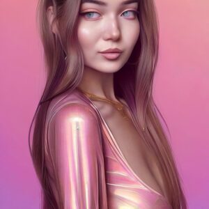 Roksana Janiszewska Instagram - So I did the AI generated avatar trend using the Lensa App! This is what I got 😅 Which one do you think looks most like me? The hair on the last one is so cool! 😯 #ai #aiart #aiavatar #lensa #aigeneratedart