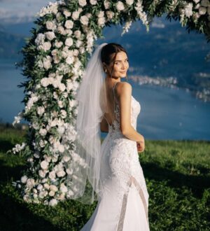 Roksana Janiszewska Instagram - Still can’t believe how beautiful our special day was ❤️ here’s a few more wedding photos with LOADS more to come yet! 😅 The second photo is of our juniper bonsai tree which we bought here in Switzerland for our tree planting ritual. This was such a lovely idea. We used soil from @villahonegg where we got married and symbolically planted and watered the tree together as part of our wedding ceremony. It’s a tree that symbolises our love and commitment. We will both look after the bonsai for decades to come and hopefully pass it down for generations. 🌲 photo by @anaketephoto
