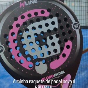 Romana Instagram - Pessoas incríveis!!! Para quem gosta de padel!!! Já conhecem esta marca: 

* Globo Padel @globopadel

*Marca Portuguesa 

* A minha raquete é destinada para as senhoras que procuram conforto e manuseamento

*Modelo W Line

*Constituída 100% por fibra de carbono 3k e goma Eva Soft de rápida recuperação

*Permite controlo na adaptação ao padel e permite  evolução do jogo 👌

#padelgirl #superpadel #raquetepadel #padel #padelpower #desportopadel