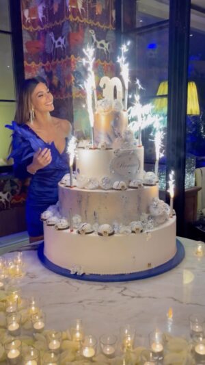 Romina Pierdomenico Instagram - Lights camera action 🎉❤️😮‍💨🎂 Grazie a tutti 🎉