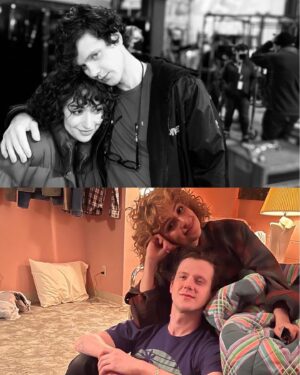 Rosaline Elbay Instagram - Impossible to pick 10 bits of BTS, so I cheated. Thank you for watching the thing that threw us together. Love these weirdos so much