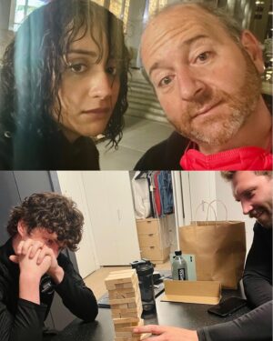 Rosaline Elbay Instagram - Impossible to pick 10 bits of BTS, so I cheated. Thank you for watching the thing that threw us together. Love these weirdos so much